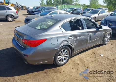 2016 Infiniti Q50 Premium/Sport из США, поврежденный, VIN JN1EV7AR2GM346103